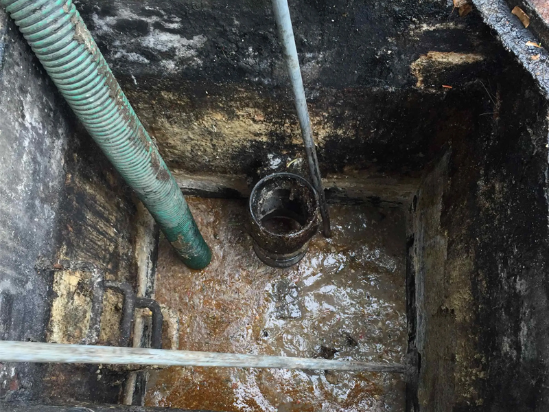 白兔隔油池清理